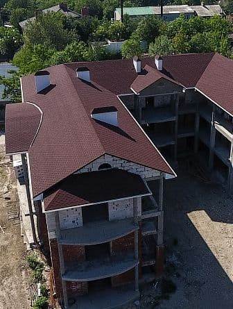 Гибкая черепица, серия STANDARD, коллекция СОТА, цвет Красный