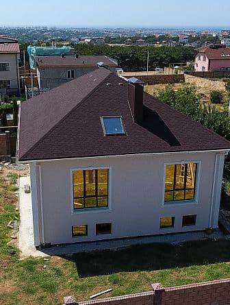 Гибкая черепица, серия PREMIUM, коллекция ШЕФФИЛД, цвет Бисквит