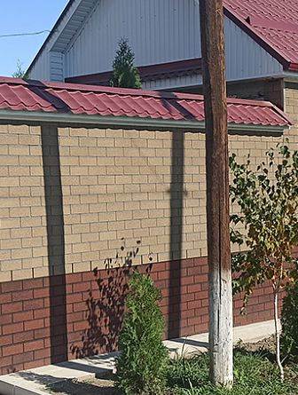 Фасадная плитка, коллекция BRICK, цвет Янтарный