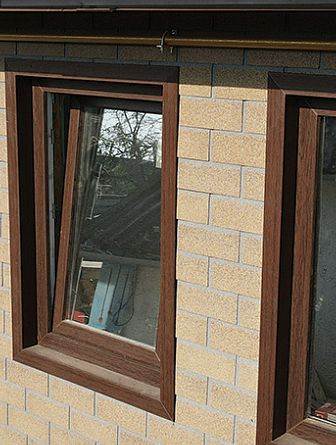 Фасадная плитка, коллекция BRICK, цвет Янтарный
